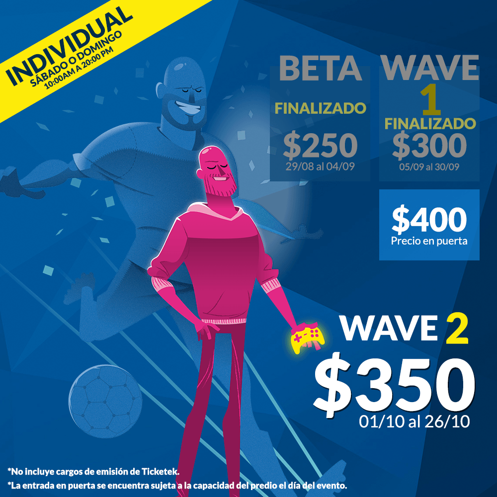 Adquirí tus entradas en Ticketek